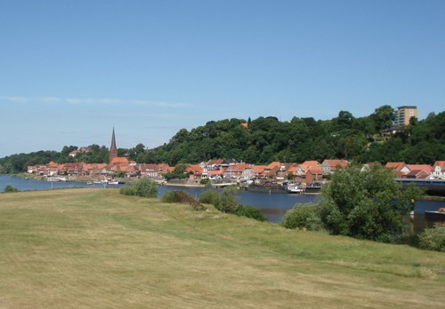 Blick auf Lauenburg